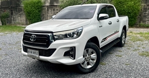 รถบ้าน รถมือสอง Toyota Hilux Revo Prerunner Double Cab 2.4 รุ่น E เกียร์ Auto ปี 2019 โดย หญิงรถบ้าน รถมือสองขอนแก่น ราคาถูก ผ่อนสบาย