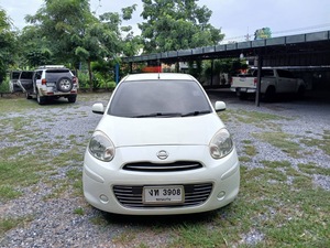 รถบ้าน รถมือสอง Nissan March 1.2 รุ่น E เกียร์ Auto ปี 2012 โดย หญิงรถบ้าน รถมือสองขอนแก่น ราคาถูก ผ่อนสบาย