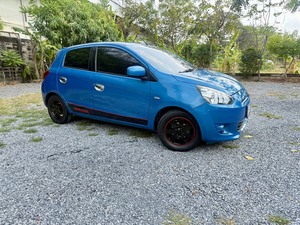 รถบ้าน รถมือสอง Mitsubishi Mirage 1.2 รุ่น GLS เกียร์ Auto ปี 2013  โดย หญิงรถบ้าน รถมือสองขอนแก่น ราคาถูก ผ่อนสบาย