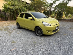 รถบ้าน รถมือสอง Mitsubishi Mirage 1.2 รุ่น GLX เกียร์ Auto ปี 2013 โดย หญิงรถบ้าน รถมือสองขอนแก่น ราคาถูก ผ่อนสบาย