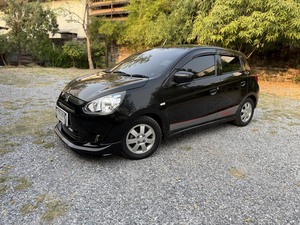 รถบ้าน รถมือสอง Mitsubishi Mirage 1.2 รุ่น GLS เกียร์ Auto ปี 2013 โดย หญิงรถบ้าน รถมือสองขอนแก่น ราคาถูก ผ่อนสบาย
