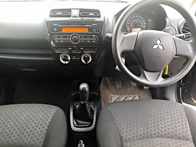 รถบ้าน รถมือสอง Mitsubishi Mirage 1.2 รุ่น GLX เกียร์ MT ปี 2556  โดย หญิงรถบ้าน รถมือสองขอนแก่น ราคาถูก ผ่อนสบาย