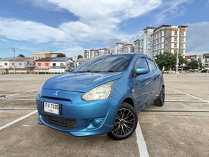 รถบ้าน รถมือสอง Mitsubishi Mirage 1.2 รุ่น GLX เกียร์ Auto ปี 2012 โดย หญิงรถบ้าน รถมือสองขอนแก่น ราคาถูก ผ่อนสบาย