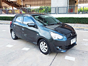 รถบ้าน รถมือสอง Mitsubishi Mirage 1.2 รุ่น GLS เกียร์ Auto ปี 2012 โดย หญิงรถบ้าน รถมือสองขอนแก่น ราคาถูก ผ่อนสบาย